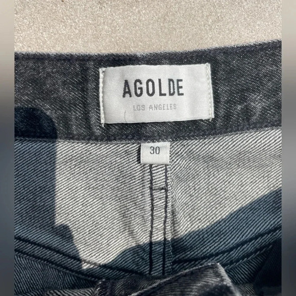 Agolde Women’s Black  Ashcroft Jean Size 30 - Picture 9 of 9